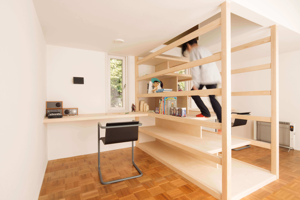 ロフト形式の子供部屋