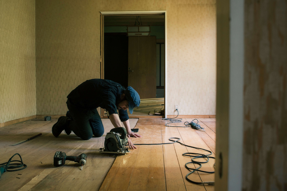 フローリングの保存